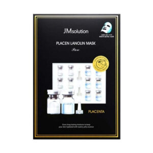 JM Solution Placen Lanolin Facial Mask 10pcs 胎盤素羊脂面膜10片裝
