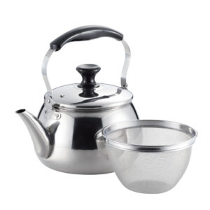 Kettle with Strainer 多用途不鏽鋼寬口附帶濾網茶壺